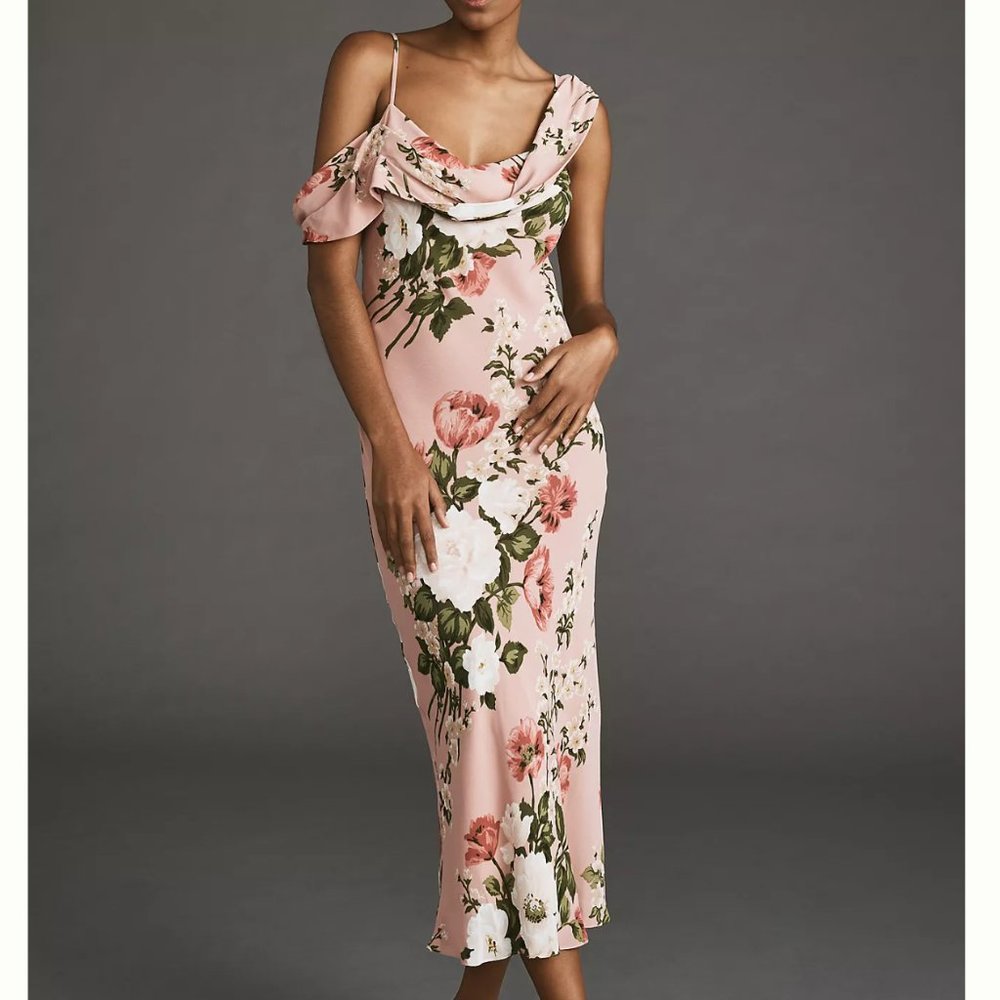 Reformation Reya Dress - Rose Garden - Picture 4 of 9